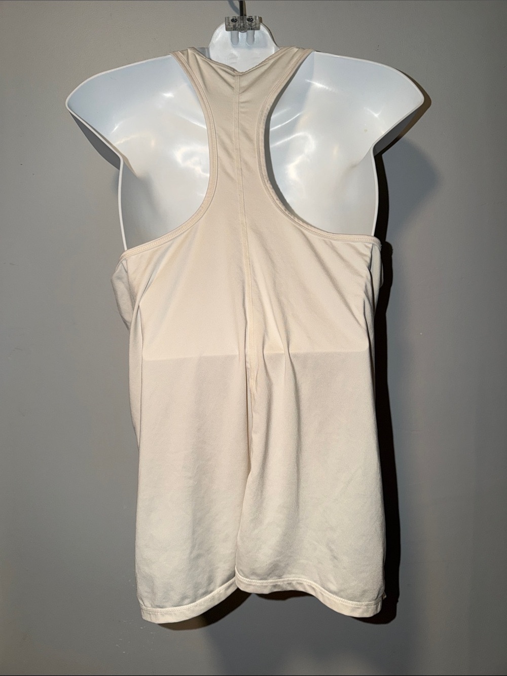 Fabletics Essential Racerback Tank — Bone / Cream - Picture 3 of 5
